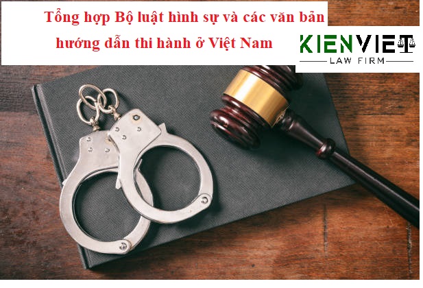 Tổng hợp Bộ luật hình sự và các văn bản hướng dẫn thi hành ở Việt Nam