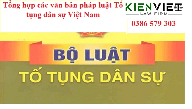 Tổng hợp các văn bản pháp luật Tố tụng dân sự Việt Nam