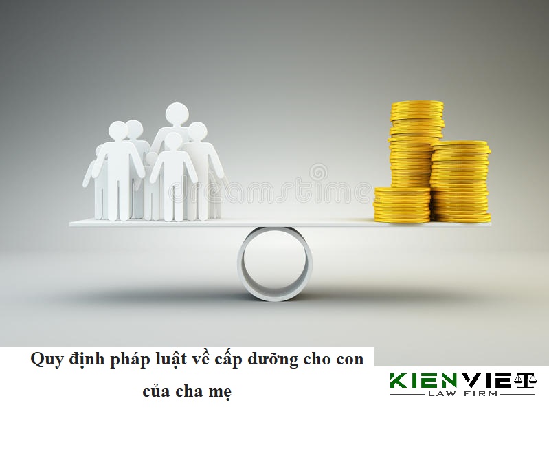 Quy định pháp luật về cấp dưỡng cho con của cha mẹ