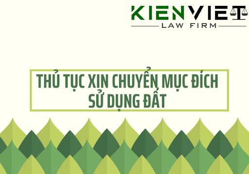 Thủ tục xin chuyển mục đích sử dụng đất