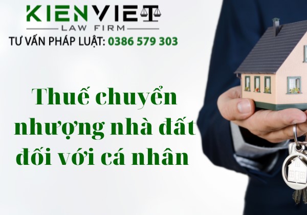 Thuế khi mua bán nhà đất đối với cá nhân