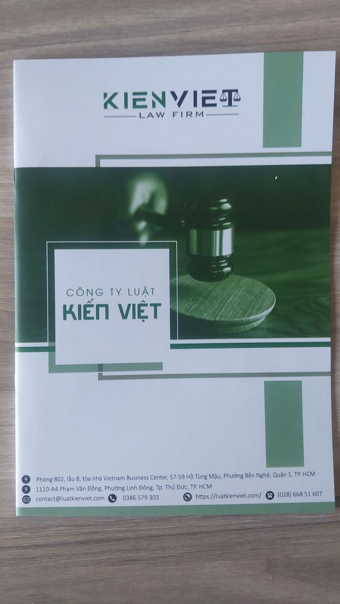 Bộ nhận diện thương hiệu Luật Kiến Việt