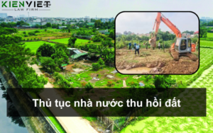 Thủ tục nhà nước thu hồi đất