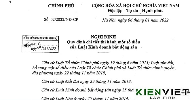 Điều kiện kinh doanh bất động sản mới nhất