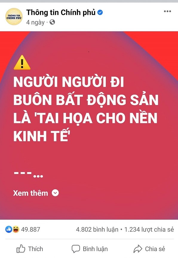 Giá nhà đất ở Việt Nam sẽ mãi tăng?