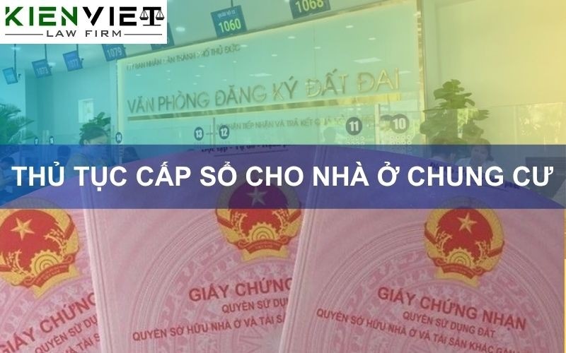 Thủ tục cấp sổ đỏ cho nhà chung cư