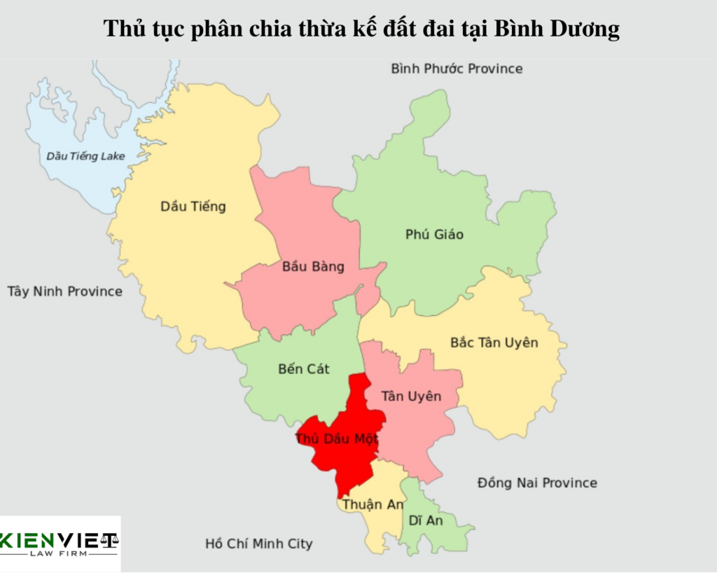 Thủ tục phân chia thừa kế đất đai tại Bình Dương