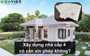 Xây dựng nhà cấp 4 có cần xin phép không