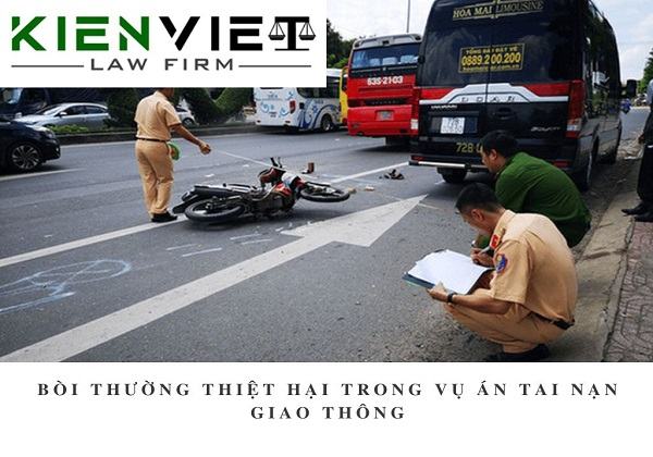 Bồi thường thiệt hại trong vụ án tai nạn giao thông