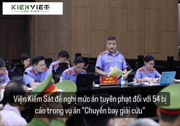 Viện Kiểm Sát đề nghị mức án tuyên phạt đối với 54 bị cáo trong vụ án Chuyến bay giải cứu