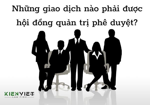 Những giao dịch nào phải được hội đồng quản trị phê duyệt?