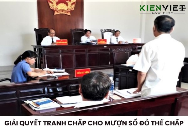 Giải quyết tranh chấp cho mượn sổ đỏ thế chấp