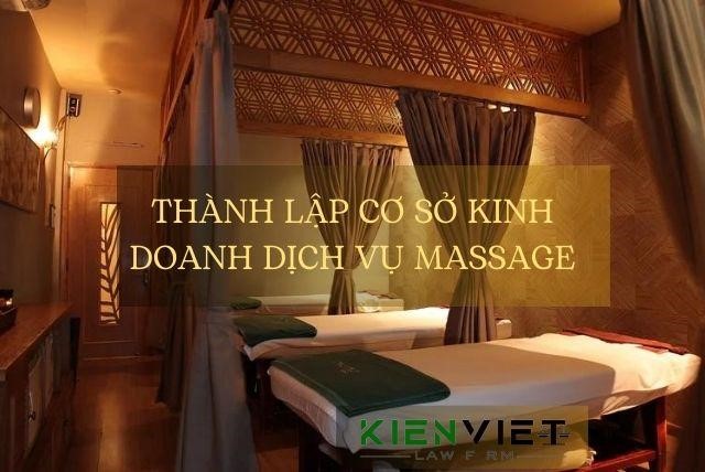 Thủ tục thành lập cơ sở kinh doanh dịch vụ massage