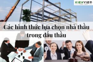 Các hình thức lựa chọn nhà thầu trong đấu thầu