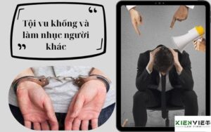 Tội vu khống và làm nhục người khác