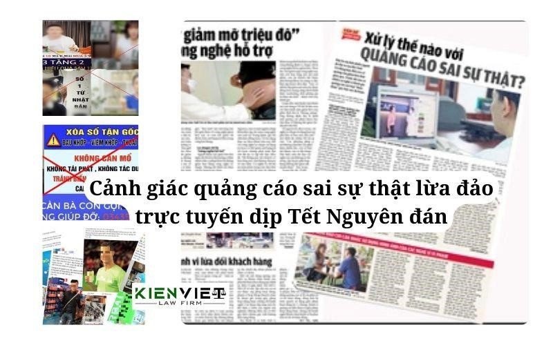 Cảnh giác quảng cáo sai sự thật lừa đảo trực tuyến dịp Tết Nguyên đán