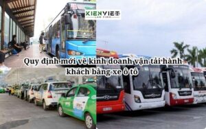 Quy định mới về kinh doanh vận tải hành khách bằng xe ô tô