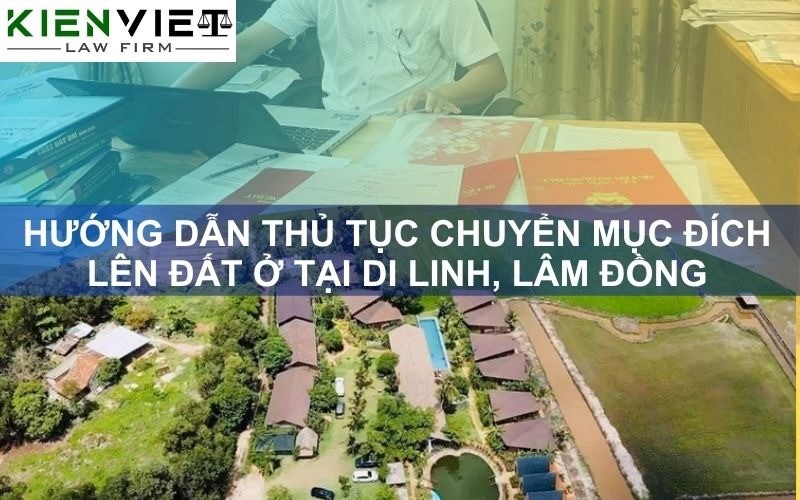 Hướng dẫn thủ tục chuyển mục đích sử dụng đất