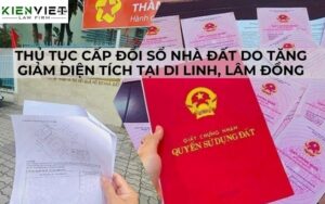 Thủ tục cấp đổi sổ nhà đất do tăng giảm diện tích