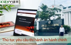 Thủ tục yêu cầu thi hành án hành chính
