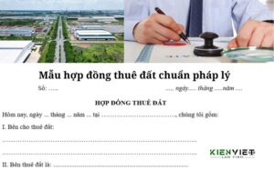 Mẫu hợp đồng thuê đất chuẩn pháp lý