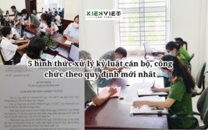 Các hình thức xử lý cán bộ, công chức