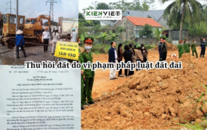 Thu hồi đất do vi phạm pháp luật đất đai