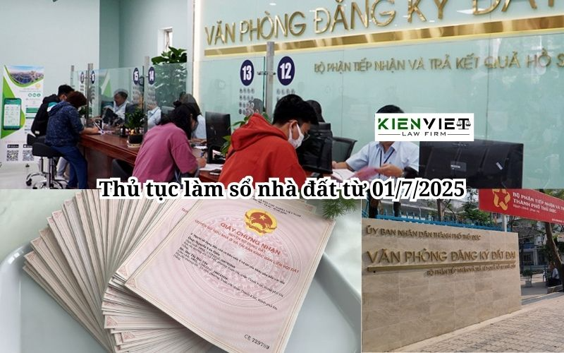 Thủ tục làm sổ đỏ nhà đất theo quy định mới