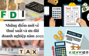 Những điểm mới về thuế suất và ưu đãi doanh nghiệp