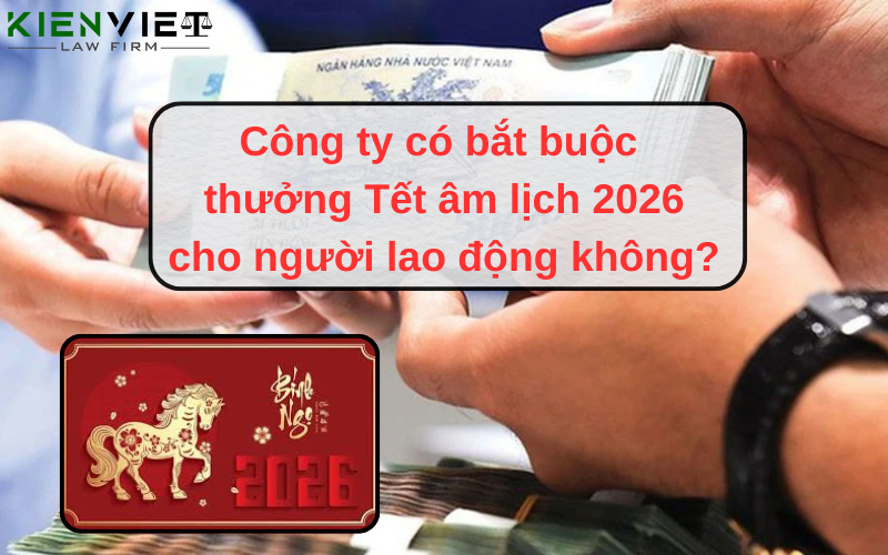 Công ty có bắt buộc thưởng tết cho người lao động không