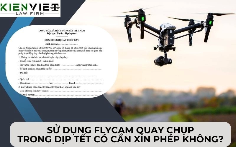 Sử dụng flycam trong dịp tết có cần xin phép không