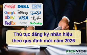 Thủ tục đăng ký nhãn hiệu mới năm 2026